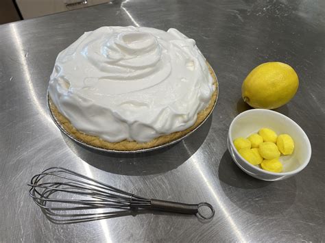 Indulge in the irresistible charm of Rachel Linden's lemon drop pie